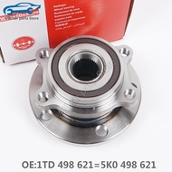 5K0498621 1CPS Front Wheel Hub Bearing Assembly For VW PQ35 Golf MK5 MK6 Jetta GTI Scirocco Tiguan E