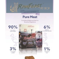 OzPro RawFeast Freeze Dried Raw Meat Premium Cat/Kitten/Dog/Puppy Treats - Holistic Ostrich