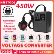 450w 220v to 110v Voltage Converter Household Step Down Transformer Ac 220v to 110v Travel Power Tra