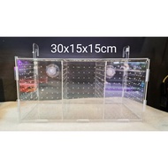 Aquarium Fish Isolation Box Fish Tank （30x15x15cm)