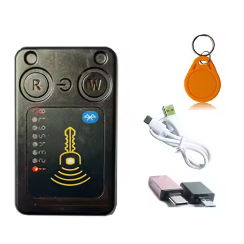 RFID Chameleonu Smart Chip Reader ISO14443 Key Detection EM125KHZ IC 13.56Mhz Badge Decode RFID Emul