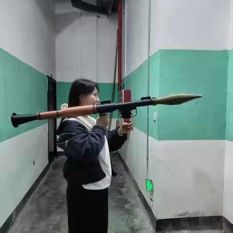 1/1 3D Printed Soviet RPG & Chinese Type 69 Rocket Launcher Replica - Detailed Scale Model for Colle