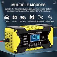 12V6A智慧型脈衝修復充電器多功能汽車修復電池充電器 falckp 12V6A Intelligent Pulse Repair Charger Multi-Function Car Repair 