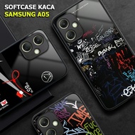 E644 Softcase Glass Kaca SAMSUNG A05 A05S A55 A54 A53 A52 A52S A51 A50 A50S A35 A34 A33 A32 4G A32 5