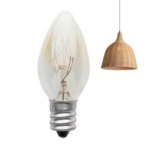 C7 E12 LED Bulb Night Lamp For Bedroom Temperature Resistant E12 LED Bulb 2700K 220V 10W Small Candl