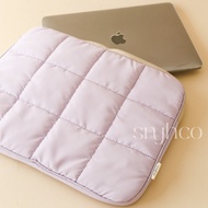 Waterproof Pastel Puffy Zipper Sleeve Laptop Bag 14-15 inch Laptop Sleeve 14 inch Laptop Sleeve 15 i