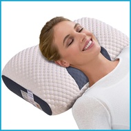Neck Pillow for Bed Wicking Breathable Massage Pillow Soft Cervical Pillow for Cervical Protection Cotton Neck tongsg