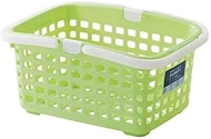 Fudogiken F2597 Mini Light Basket, Green, Width 8.7 x Depth 12.0 x Height 5.9 inches (22.2 x 30.6 x 