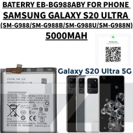 BATERRY SAMSUNG PHONE EB-BG988ABY COMPATIBLE SAMSUNG GALAXY S20 ULTRA 5G (SM-G988/SM-G988B/SM-G988U/