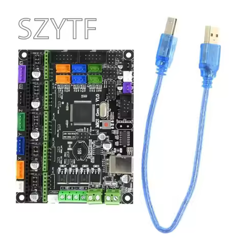 MKS GEN L V1.0 Circuit Board For 3D Printer Motherboard Control Panel Mainboard Compatible With Ramp