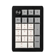 EPOMAKER EK21 VIA 20% Gasket Wired/Bluetooth/2.4Ghz Wireless NKRO Numpad Aluminum Alloy Knob 1000mAh
