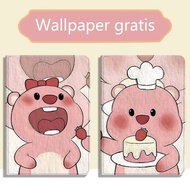 For Samsung A9 Plus S7 FE A8 S7 S8 S9 Plus S6 Lite Tablet Case Galaxy Tab Cute Loopy PBA555A