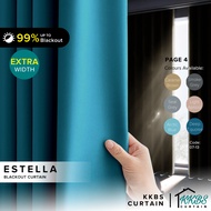 KKBS CURTAIN Estella 90-99% Blackout Curtain Ready Made Hook & Eyelet - Page 4