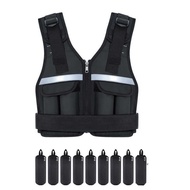 Fitness Weight-bearing Vest Adjustable Training Equipment Hiking Hiking Bag Sandbag Detachable Backp