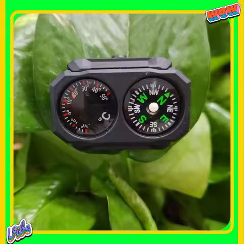 2026 Mini Universal Compass Thermometer SLR416 20MM Rail Tactical Precision Outdoor Guide Tool