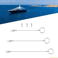 SUN Stainless Lanyard Cable Safety Tether Wire Safety Wire for Boat Tether Safety Cable Marine Hardw