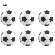 6PCS Small Football Style Table Ball Foosball Hard Plastic Table Ball Counterpart Game Children Toy 