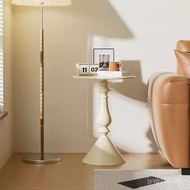 Modern Simple Bedside Sofa Small Apartment#阳台奶油客厅圆桌家用茶几创意北欧边桌 6YYY