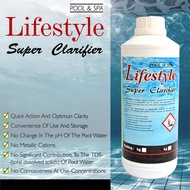 Minimalist Lifestyle:-Pool Lifestyle Super Water Clarifier Penjernih Air 1 Bottle 1.2 Liter-1 Quarts