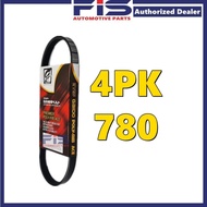 FIS Gaido Fan Belt Proton Wira Satria 1.6 4G92 Air Cond Alternator Power Steering Belt 4PK600 4PK780