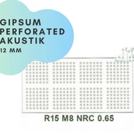 PROMO- GYPSUM AKUSTIK / SOUND 12MM 1200X2400 / GYPSUM PEREDAM SUARA