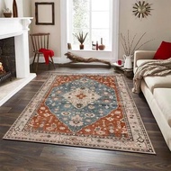 (Fj) New European Style Floor Carpet JUMBO Size 100x150cm / 150x200cm / 200x300cm Turkey Patterned C