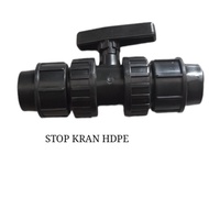 Hdpe Ball VALVE Pipe Fittings 32 mm, 1 Inch / TURE UNION VALVE STOP HDPE FAUCET