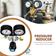 (Ready Stocl) CO2 Gas Bottle Regulator Carbon Dioxide Welding Pressure Reducer Gauge Flowmeter [Truman.sg]