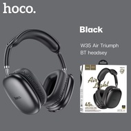 HOCO W35 Air หูฟังบลูทูธไร้สาย Triumph Bluetooth headset หูฟังครอบหู รองรับ Bluetooth 5.3 เบสนุ่ม เส
