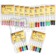 Dental h file mani 21mm 25mm 31mm hfile/ 15-40 45-80 hedstrom file/