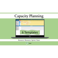 Capacity Planning Excel Templates | Resource Planning | Resource Matrix