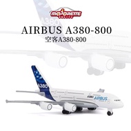 MajoretteMajorette Simulation Alloy Airplane Model Airbus A380-800 Civil Airplane Australian Airplan