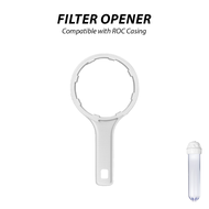 I-TECH 10" ROC Transparent Ceramic Housing Pre Filter Ceramic Replacement Casing for Water Filter Sy