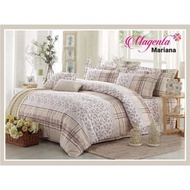 KATUN MAGENTA COTTON BEDSHEET SIZE 90X200 100X200 120X200CM