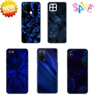 Navy Blue Wallpaper Casing Silicone Rubber For OPPO A1K A59 F1S F11 Pro F7 F9 A7X R9S Reno 2 2F 2Z A
