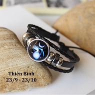 Libra men's and women's bracelet (Thien Binh Star) September 23 - October 22