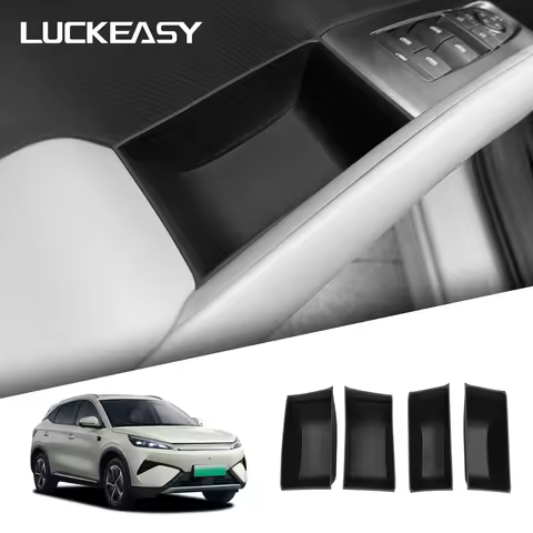 for BYD ATTO3 ATTO 3 YUAN PLUS 2025 2026 Front Rear Door Handle Storage Box Tray Organzier TPE Car I
