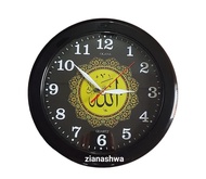 Jam Dinding Ogana 8888 Motif Kaligrafi // Jam Dinding Nuansa Islami // Jam Dinding Kaligrafi Besar /