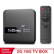 HONGTOP H20PRO Smart TV Box WiFi6 Android 10 6K 4K 3D Media Player TV Box Android 2.4G&5G WIFI Very 