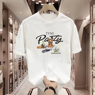 2026 New Style Short-Sleeved T-Shirt Men Summer Korean Version Trendy Simple Half-Sleeved Top Hong K