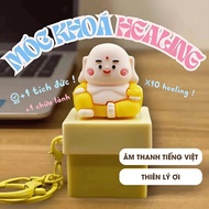 Mr. Dia keychain, Thien Ly keychain, Hello Kitty keychain, funny and funny music keychain