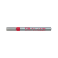 KOKUYO Research Lab Pen, Oil-Based Pigment Ink, Alcohol-Resistant, 0.6mm, Red, PM-R100R