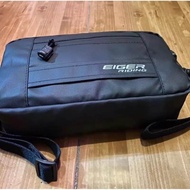 tas selempang pria wanita Eiger Hand bag hitam 7373