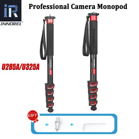 INNOREL U285A/U325A Camera Monopod Aluminum Portable Compact Lightweight Monopod for Canon Nikon Son
