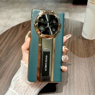 เคสสำหรับ Huawei Mate X6 Huawei Mate X5 X3กรอบ Electroplated แบบบูรณาการกรอบเคสหนังโทรศัพท์กันกระแทก