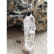 Natural Herkimer Diamond Quartz Twin ‘Soulmate’ 5g/6g/8g