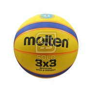 Molten Libertria B 3x3 T2000 Yellow Basketball Ball Original
