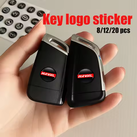 For Haval 14mm Car Key Emblem Auto Control Keychain Sticker Accessories Great Wall Jolion H1 H2 H3 H