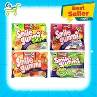 Nimm2 Smile Gummi 4 รสชาติ Fruit&amp;Yoghurt Sour Apple Buddies  90 กรัม นิมม์ ทู สไมล์ กัมมี่ เยลลี่ Jelly belly haribo