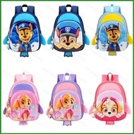 LJ PAW Patrol Chase Skye Rubble Backpack for Student Large Capacity Printing Cute Cartoon Multipurpose Children Bags